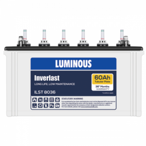Luminous Inverlast ILST8036 60AH Tubular Battery